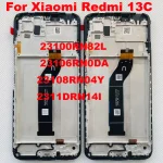 6.74'' Original New For Xiaomi Redmi 13C 4G 5G Poco C65 LCD Display Screen Touch Digitizer Frame For Xiaomi Poco M6 5G LCD Parts